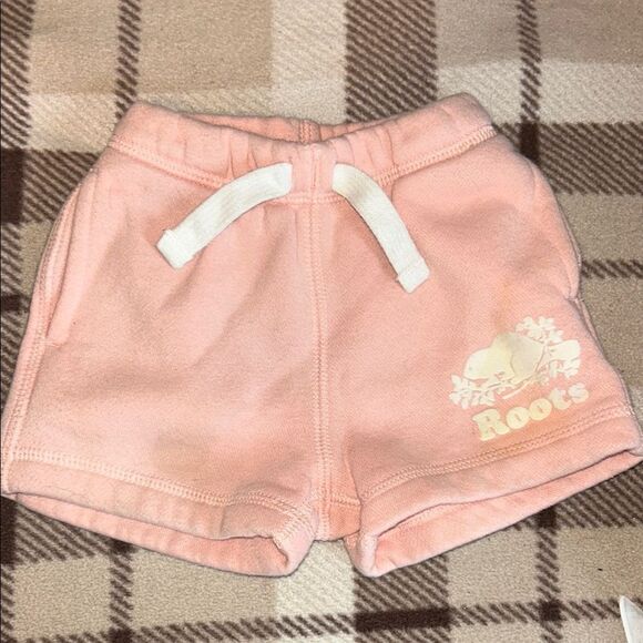 🫶🏻6/$25 Roots Pink Athletic Shorts with Elastic Waistband - Picture 1 of 1